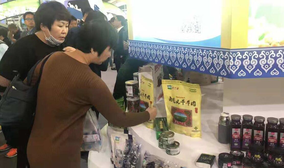 內蒙古綠色農畜產品展覽交易會成果頗豐
